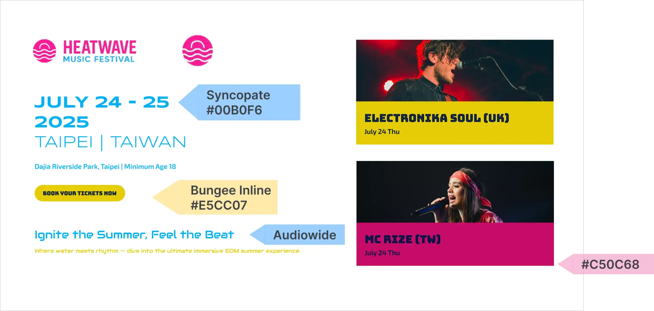 Systematic Brand Curation: The "Solar" color system and typographic palette designed for high emotional resonance and visual consistency.